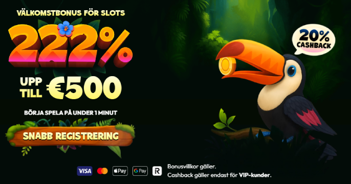 Tucan Casino banner i Sverige
